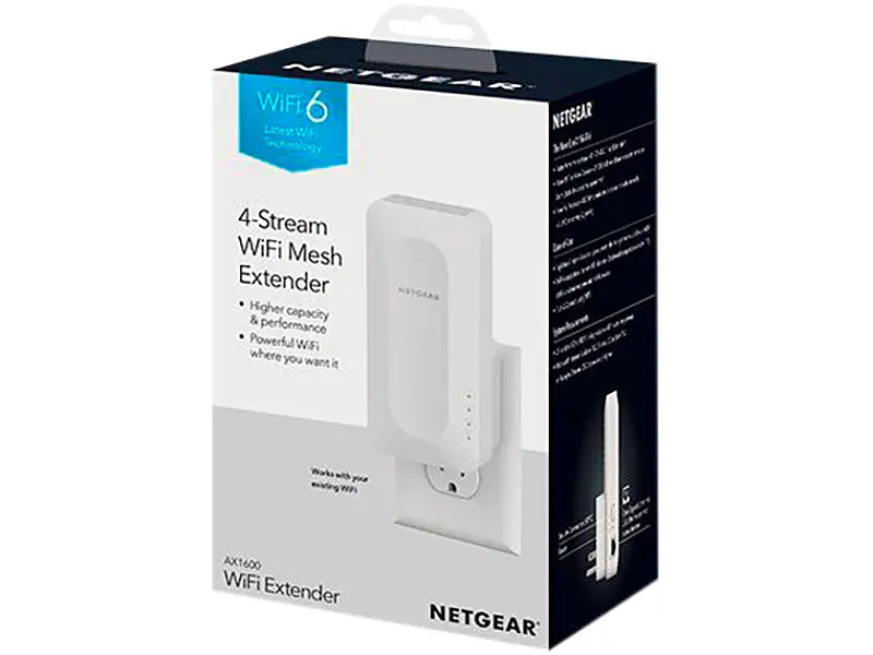 Повторювач Wi-Fi NETGEAR EAX12 (EAX12-100PES) - фото 7