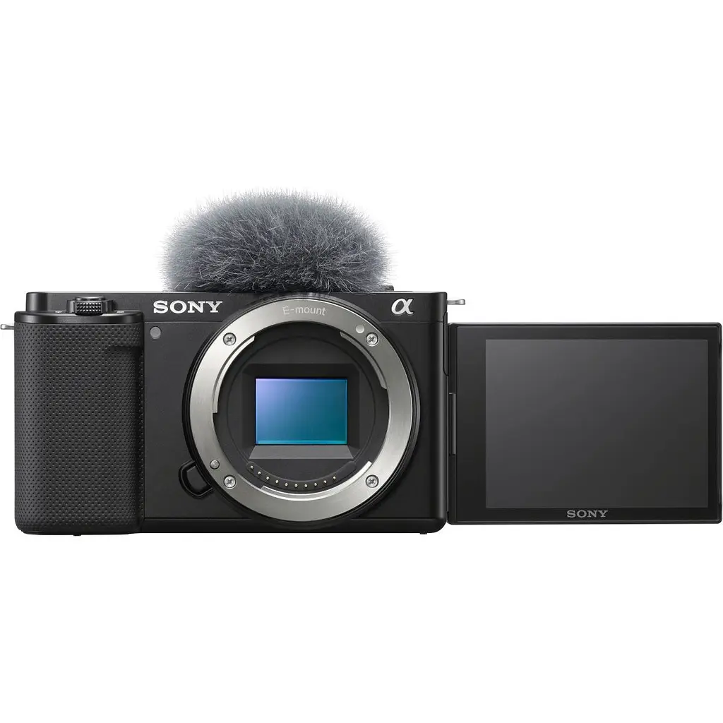 Бездзеркальний фотоапарат Sony ZV-E10 Kit 16-50mm f3.5-5.6 OSS + E 55-210mm f/4.5-6.3 OSS Black (SOZVE1016555) [177283] - фото 5