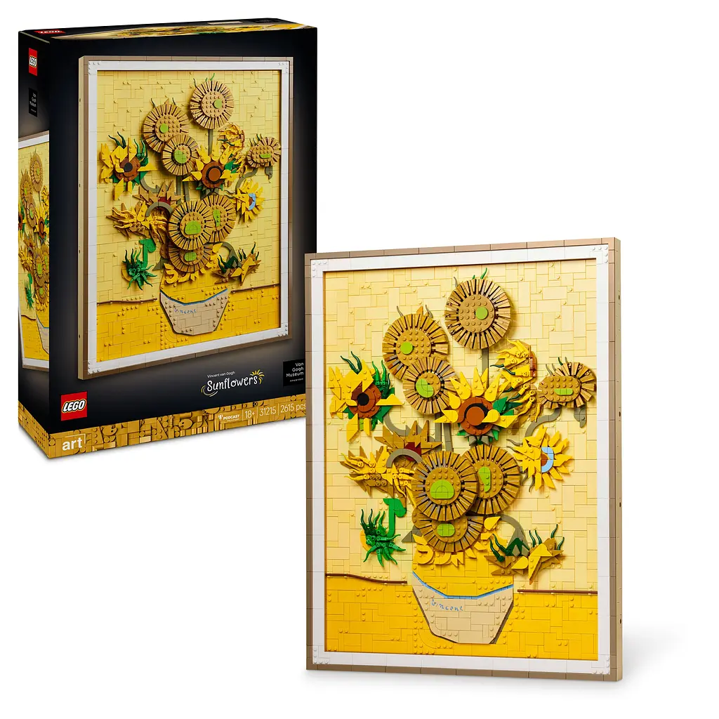 Конструктор LEGO Art Vincent van Gogh Соняшники 2615 деталей (31215) - фото 5