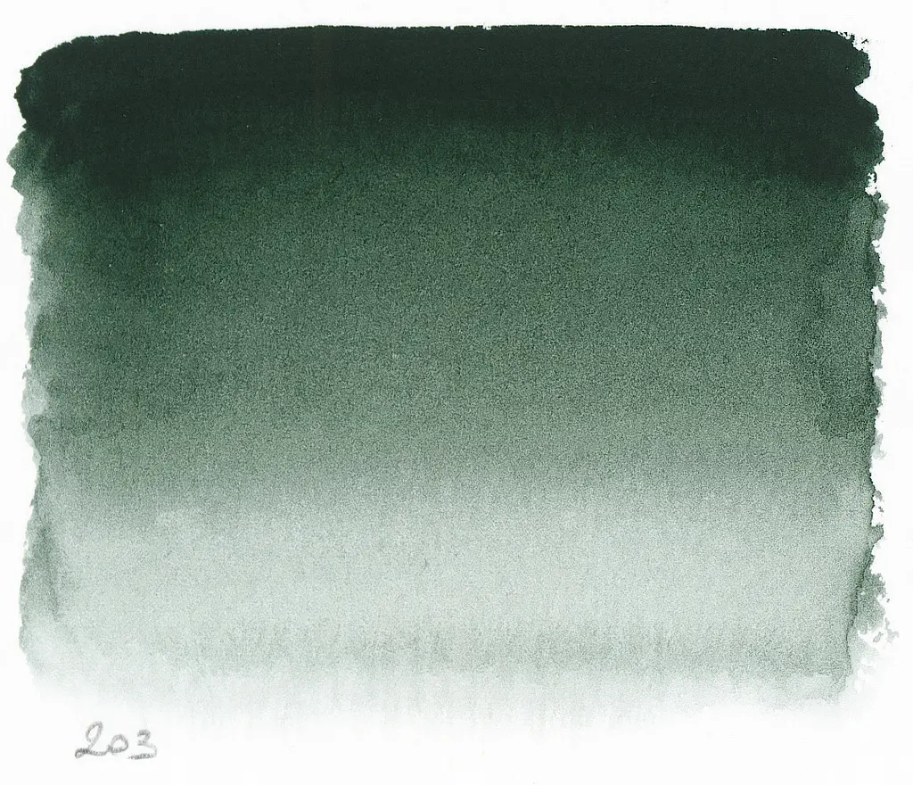 Акварельна фарба Sennelier L'Aquarelle, 10 мл, S1, Зелена умбра (Greenish Umber) - фото 2