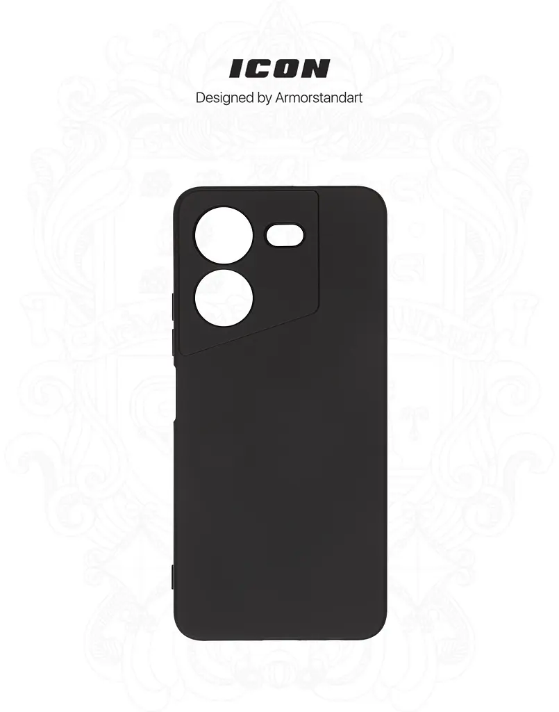 Чехол ArmorStandart ICON для Tecno Pova 5 4G Camera cover Black (ARM68920) - фото 3