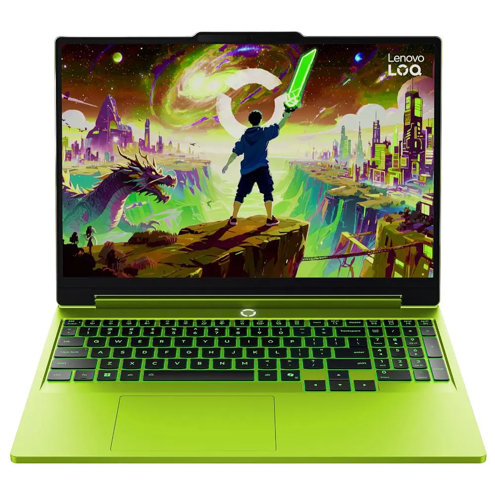 Ноутбук Lenovo LOQ 15AHP11 (15.3, Ryzen 7 250, 16 GB, 512 SSD, RTX 5070 8 GB, DOS) Surge Green (83TN00DCRA)