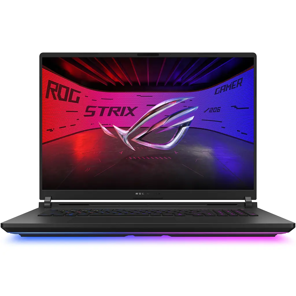 Ноутбук Ігровий ASUS ROG Strix SCAR 18 G835LX з процесором Intel Core Ultra 9 275HX pana la 5.4GHz, 18", 2.5K WQXGA, Mini LED, 240Hz, G-Sync, 64GB DDR5, 2TB SSD, 2TB SSD, GDDR7, No OS, Off чорний - фото 3