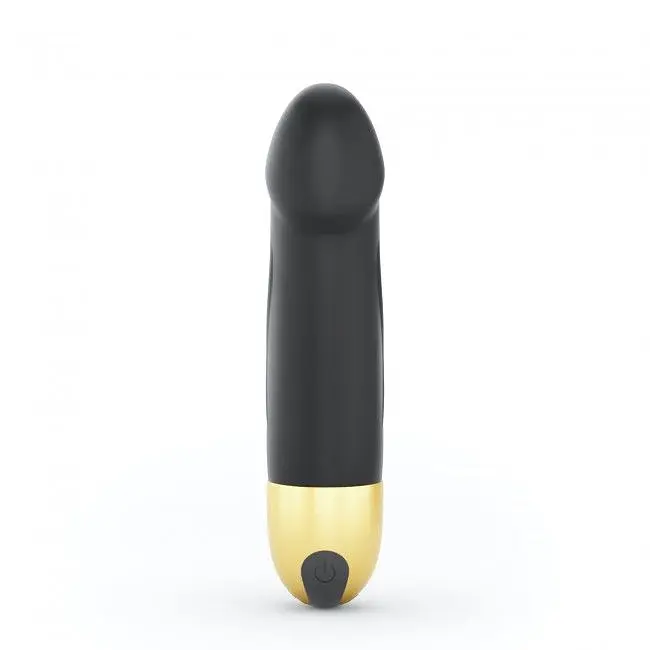 Вібратор Dorcel Real Vibration S Gold 2.0, діаметр 3,7см, перезаряджуваний, для точки G - фото 3