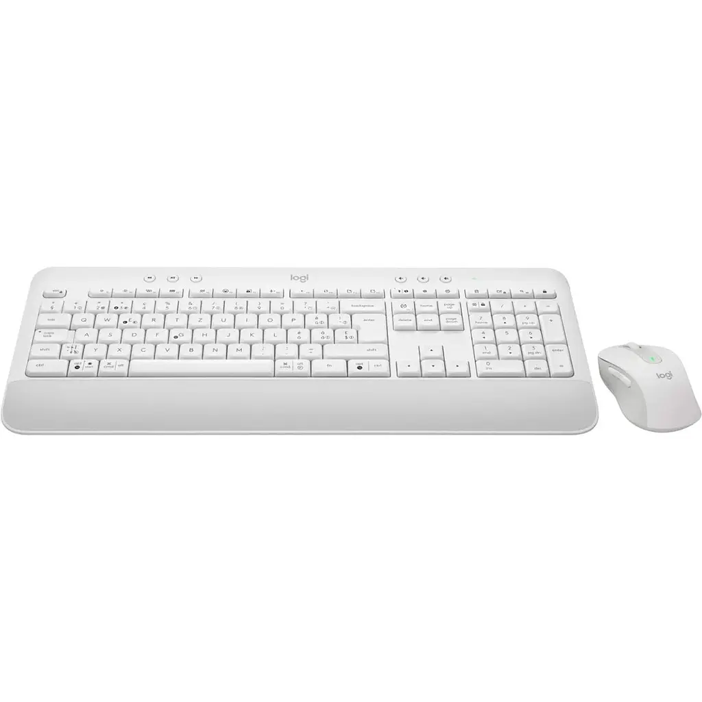 Комплект клавіатура + миша Logitech Signature MK650 Combo for Business Off-White [920-011032] [80175] - фото 2