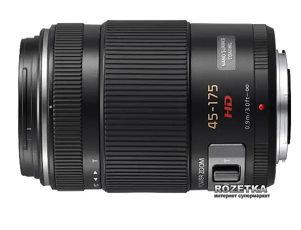Об'єктив Panasonic Lumix GX Vario PZ 45-175mm f/4.0-5.6 ASPH Power OIS (H-PS45175E-K) - фото 2