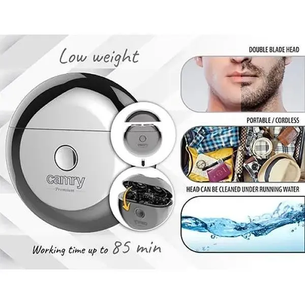 Аккумуляторная дорожная бритва Camry CR 2938 - фото 6