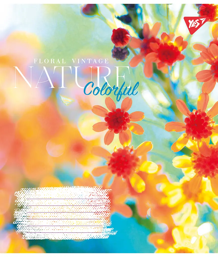 Набір зошитів Yes Nature colorful А5 в лінійку 96 аркушів 5 шт. (767181) - фото 4