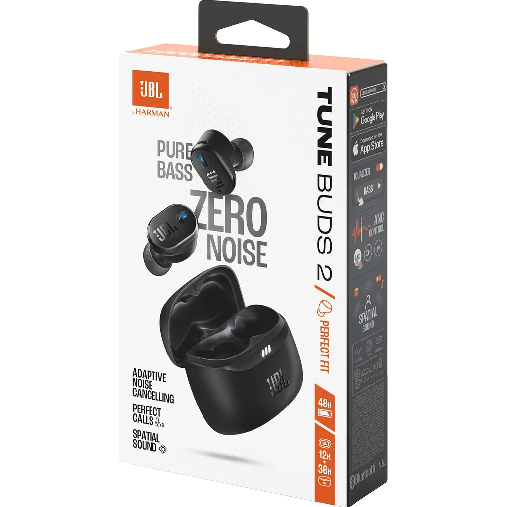 Навушники JBL Tune Buds 2 Black [JBLTBUDS2BLK] [123555] - фото 11