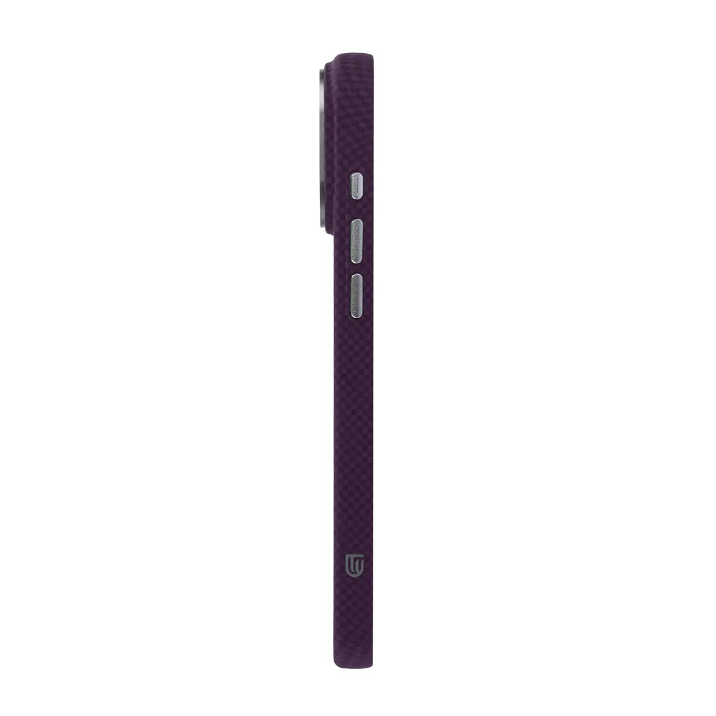 Чохол ArmorStandart LikeCarbon2 MagCase для Apple iPhone 18 Pro / 17 Pro Kevlar Dark Cherry - фото 6