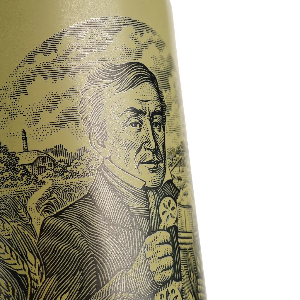 Пиво Karl Friedrich Lager светлое 5% 0.568 л ж/б - фото 3