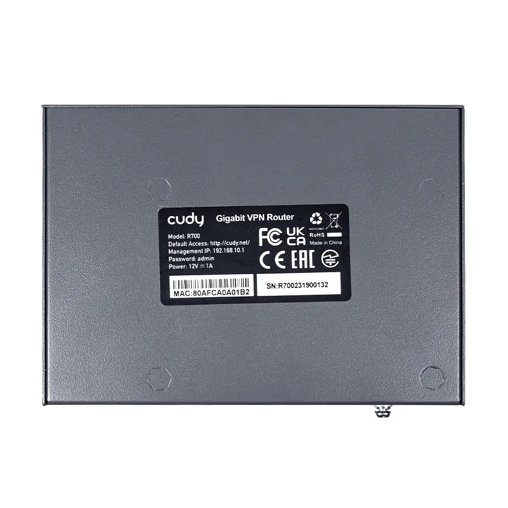 Гігабітний Multi-WAN VPN-маршрутизатор Cudy R700 (73-00507) - фото 5