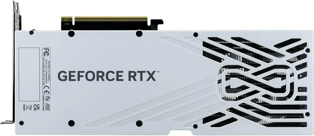 Видеокарта Palit RTX 5070 12GB White OC (NE75070U19K9-GB2050W) (GDDR7, 192 bit, PCI-E v5.0 x16) - фото 4