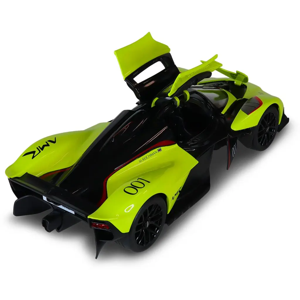Автомодель - Aston Martin Valkyrie жовтий 1:18 (250937AMVKLG) - фото 4