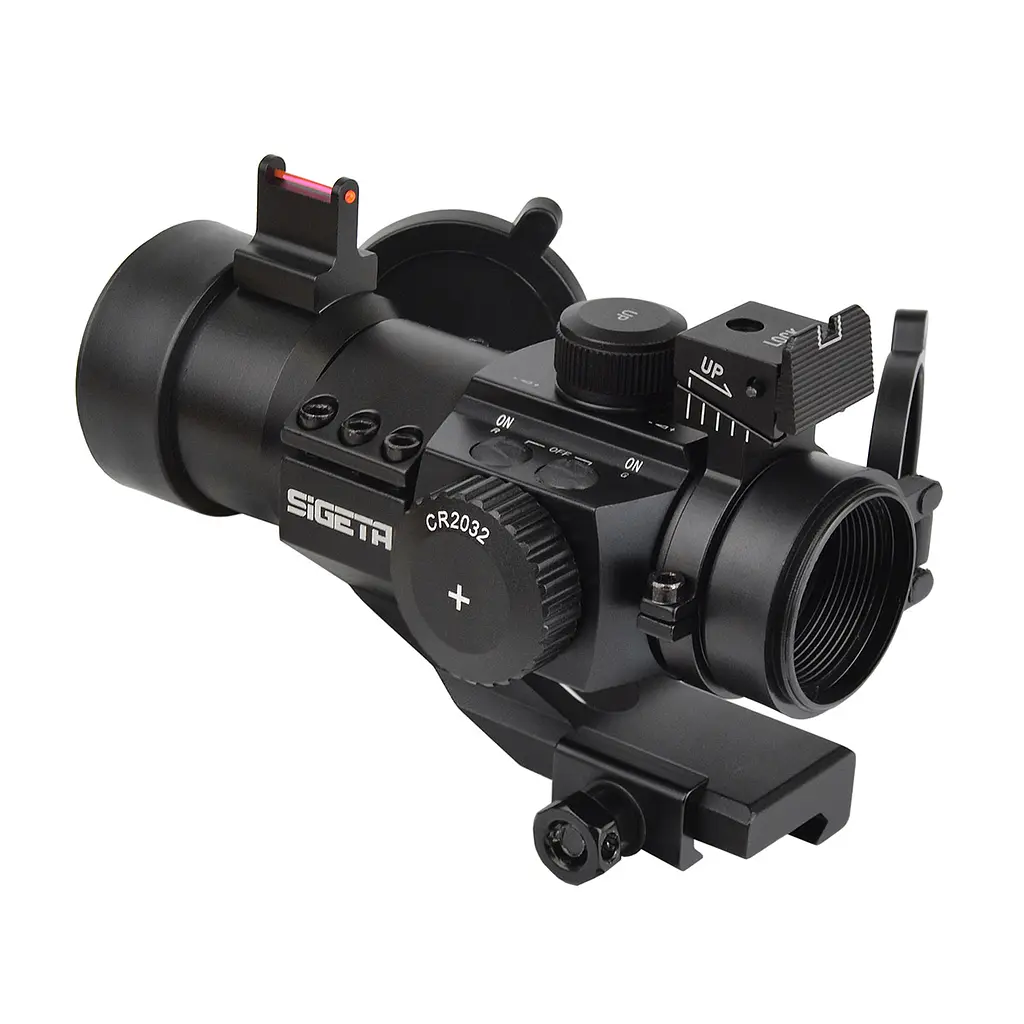 Коліматорний приціл SIGETA EasyDot 1x30 Red/Green Killflash - фото 4