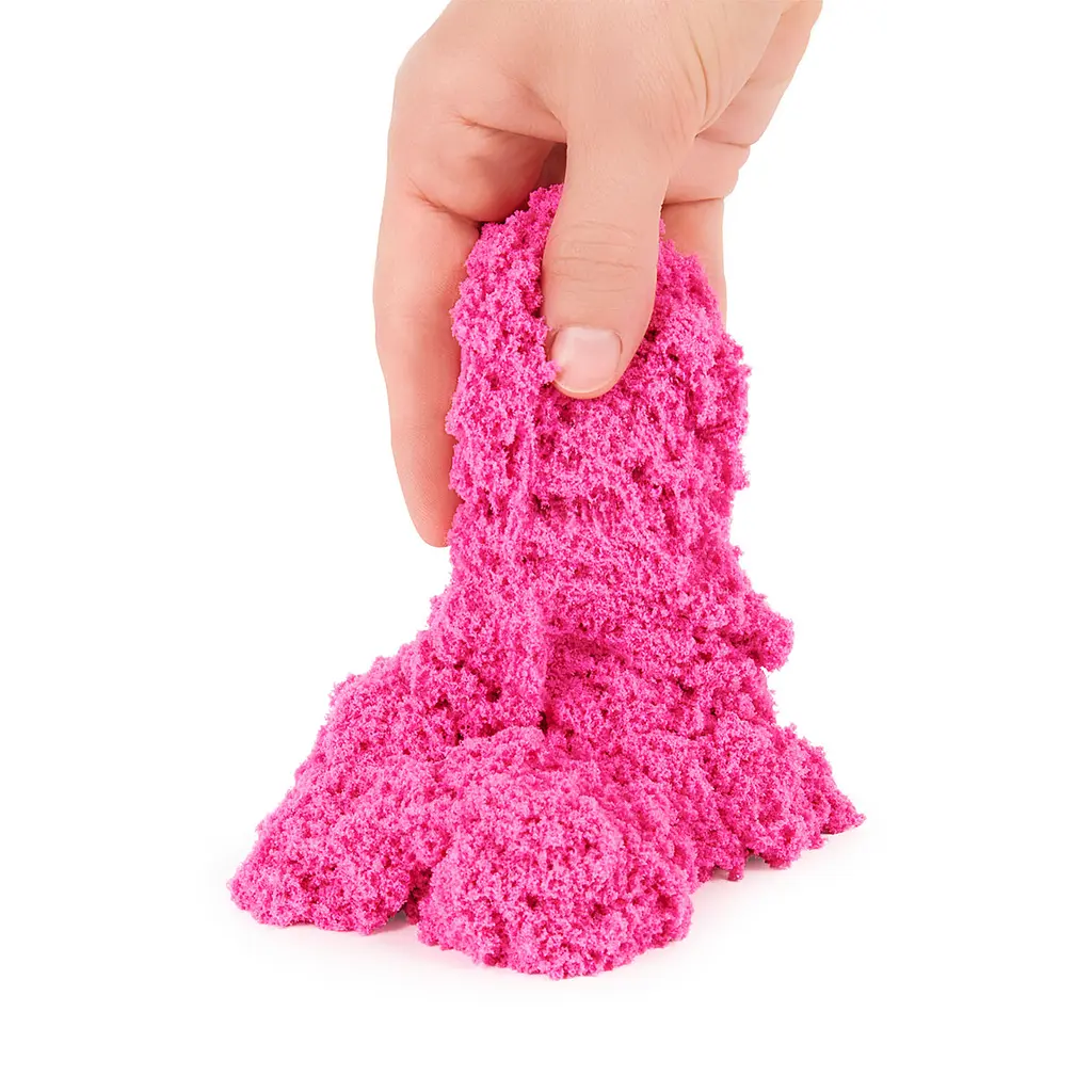 Кінетичний пісок Kinetic Sand Кавуновий вибух, з ароматом, рожевий, 227 г (71473W) - фото 3