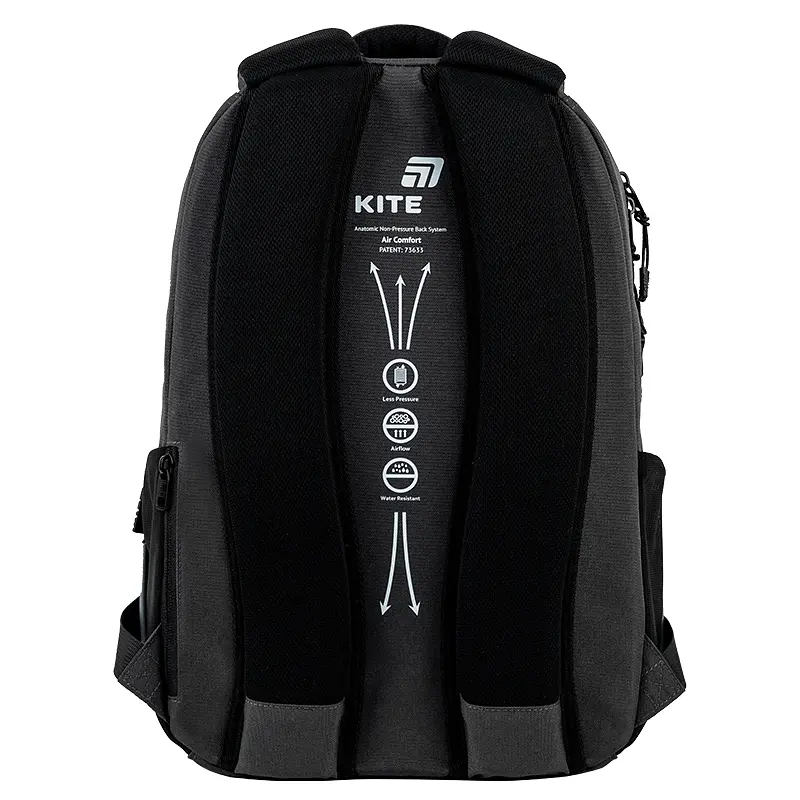 Рюкзак Kite Education teens 2578M Step Up Темно-сірий (K26-2578M-3) - фото 7