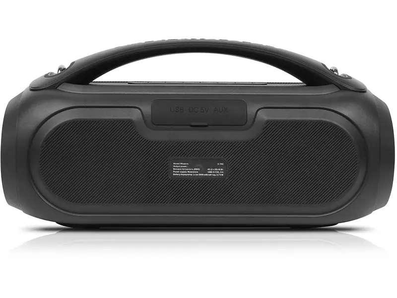 Портативна акустика REAL-EL X-745 Black (EL121600012) - фото 10