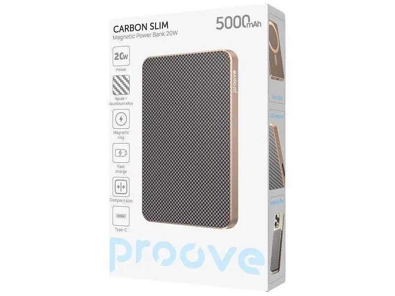 Зовнішній акумулятор (Power Bank) Proove 5000mAh 20W Sunflare (PBCS20010050) - фото 5