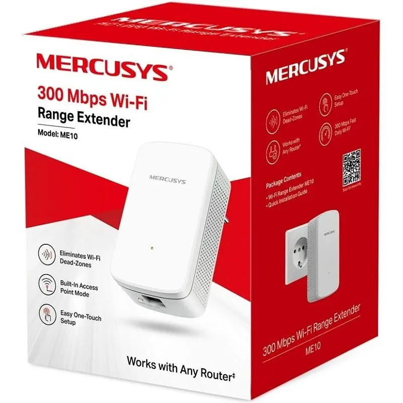 Ретранслятор MERCUSYS ME10 - фото 6
