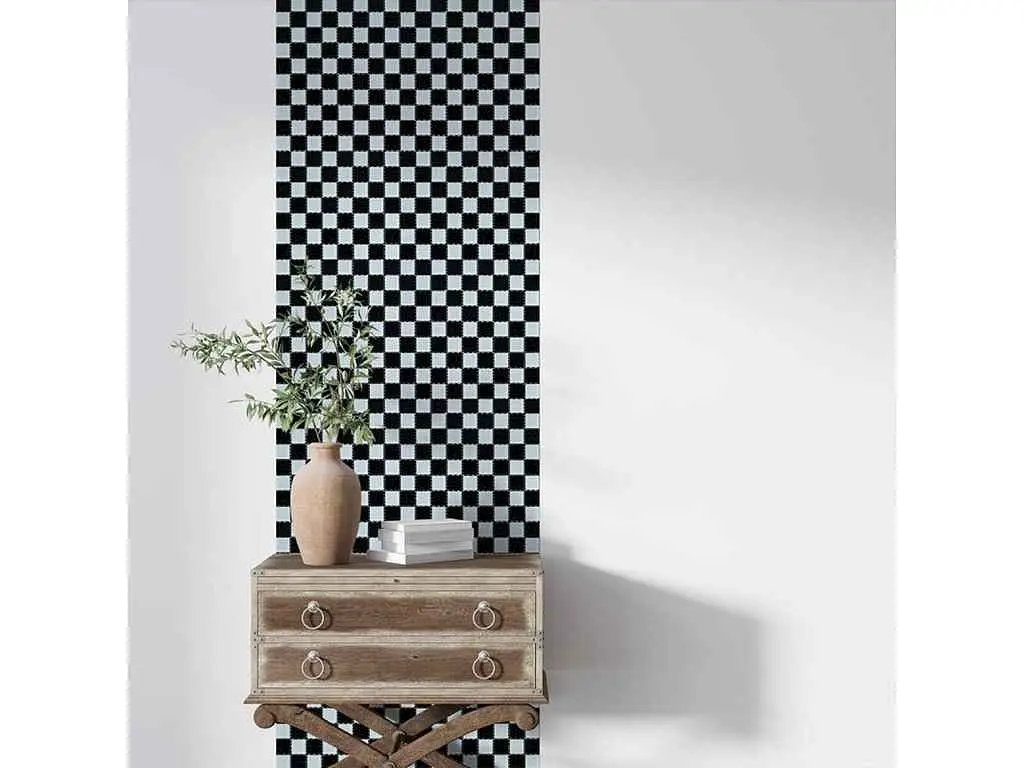 Мозаїка з декоративного скла STICKER WALL 298*298*4,5мм Шахматка SW-00002366 - фото 6