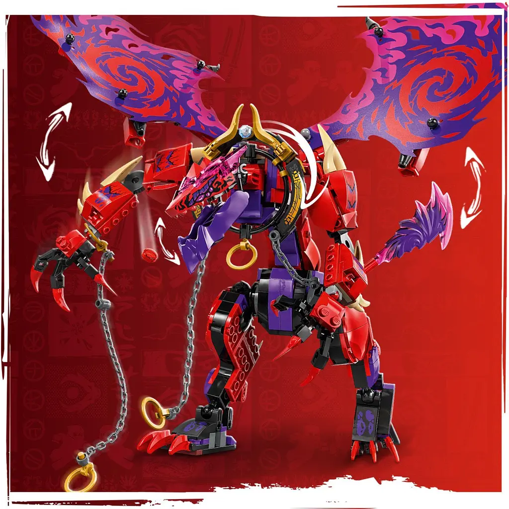 Конструктор LEGO Ninjago Громовержець Дракон Хаосу 668 деталей (71832) - фото 5