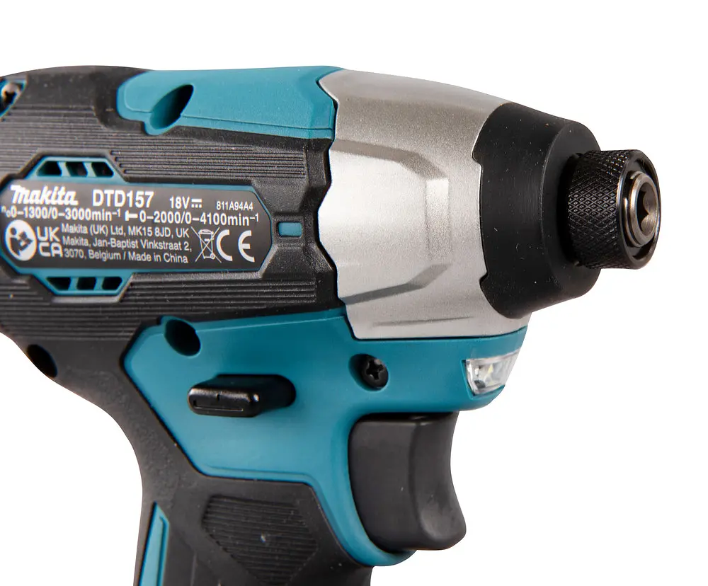 Гвинтокрут імпульсний акумуляторний Makita DTD157Z (140 Нм, 1/4", BL, LXT, без акумуляторів та зарядного пристрою) - фото 4