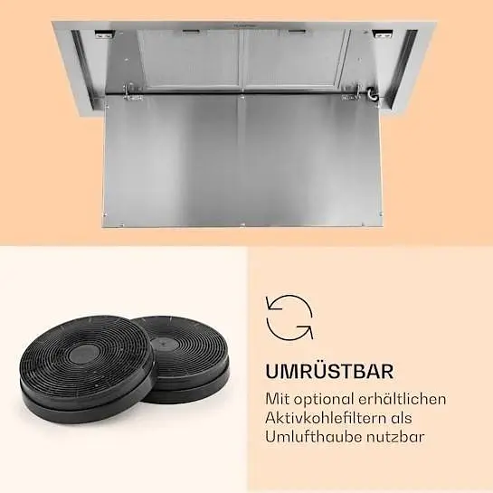 Островная вытяжка Klarstein Remy Brilliant Edition 90см (10035477) - фото 6