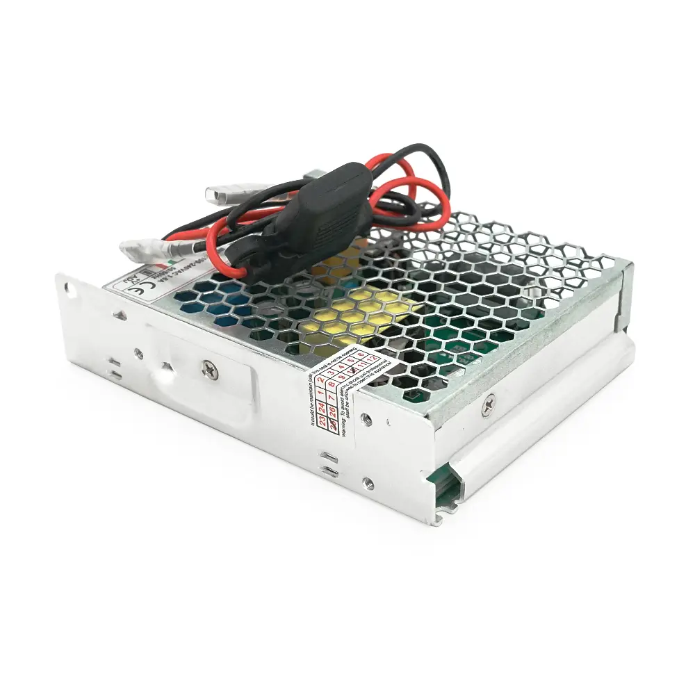 UPS без боксу CEKO PSC-60-12 під зовнішній акб, потужність 12V(60W), струм заряду акб 13.8В/1А, метал, 129×97×30 мм - фото 2