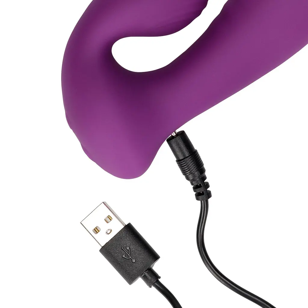 Вібратор Loveline Ultra Soft G-Spot 13.3 см (фіолетовий) - фото 13