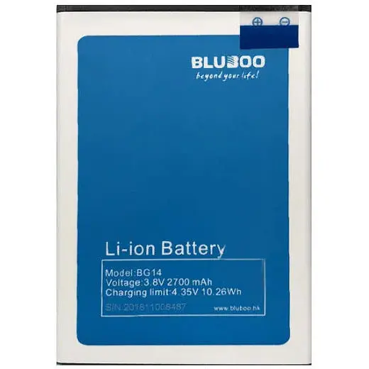 Батарея Bluboo D6/BG14 (2000000034560)
