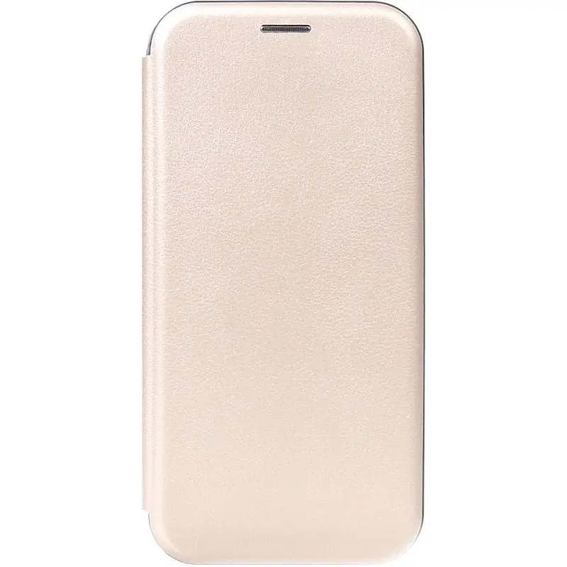 Чохол-книжка Toto Book Rounded Leather Case Apple iPhone 5/5s/SE Gold - фото 2