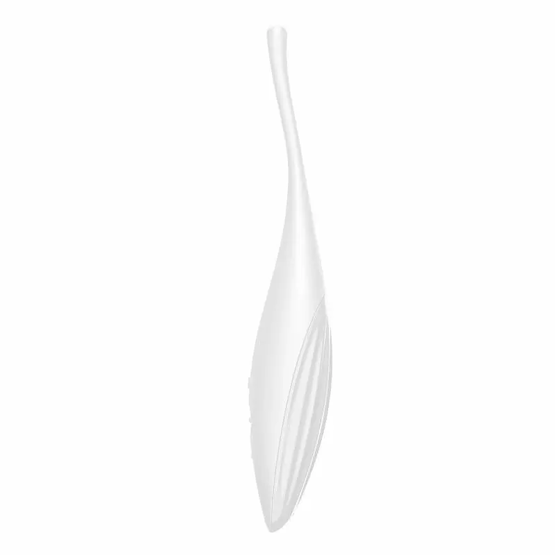 Стимулятор клітора Satisfyer Twirling Joy 18 см білий - фото 2