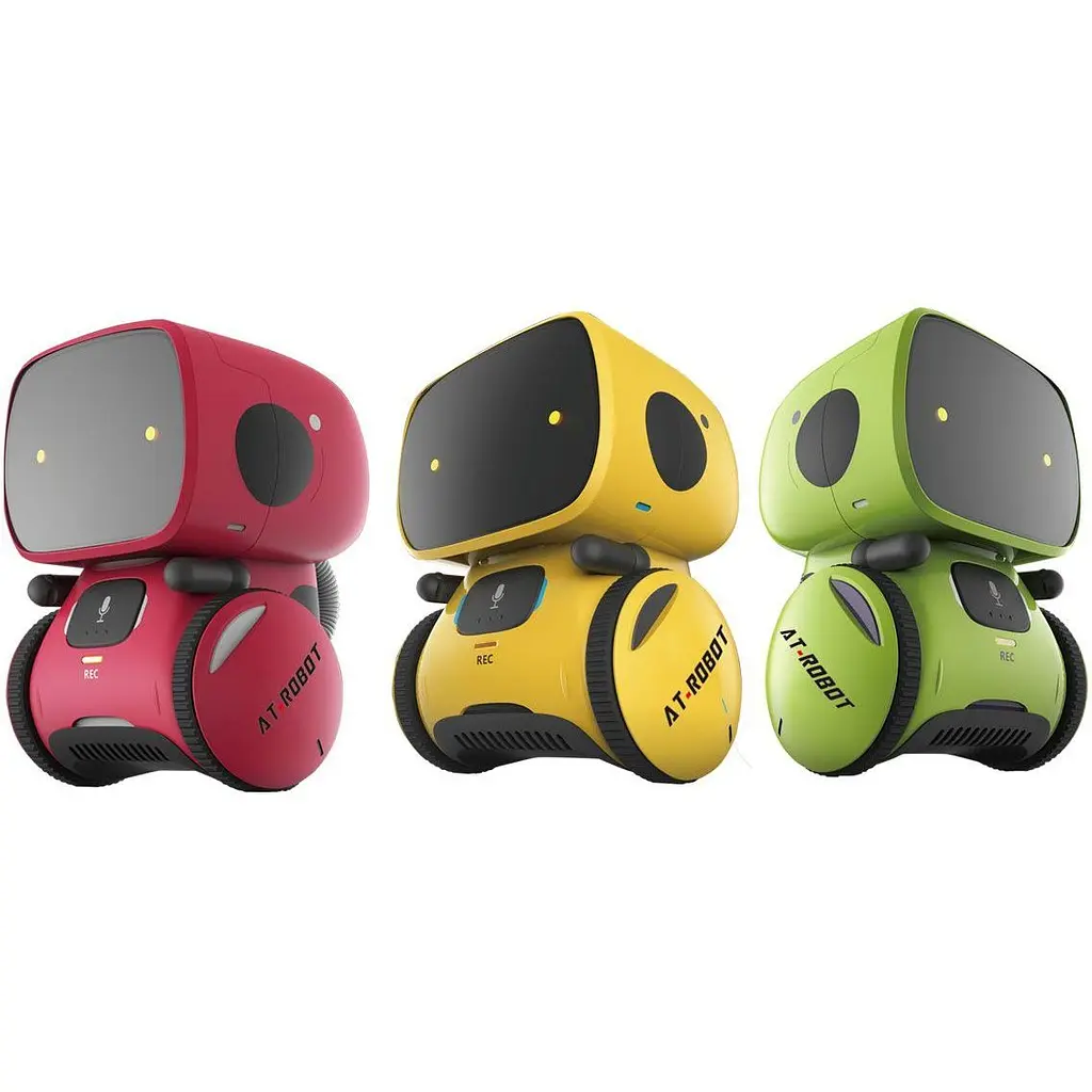 Інтерактивний робот AT-Robot, з голосовим управлінням, укр. мова, червоний (AT001-01-UKR) - фото 8