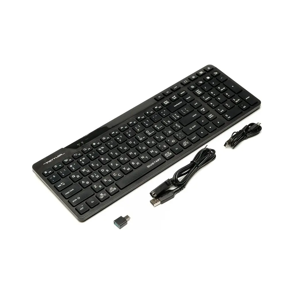 Клавиатура A4Tech FBK27C AS Wireless Black (4711422001266) - фото 4