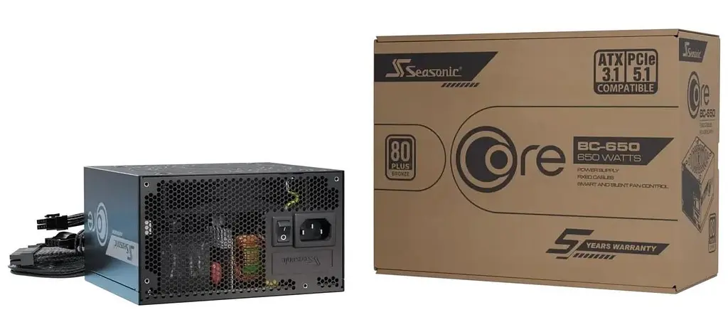 Блок живлення Seasonic CORE BC 650W (CORE BC-650 ATX31) - фото 13