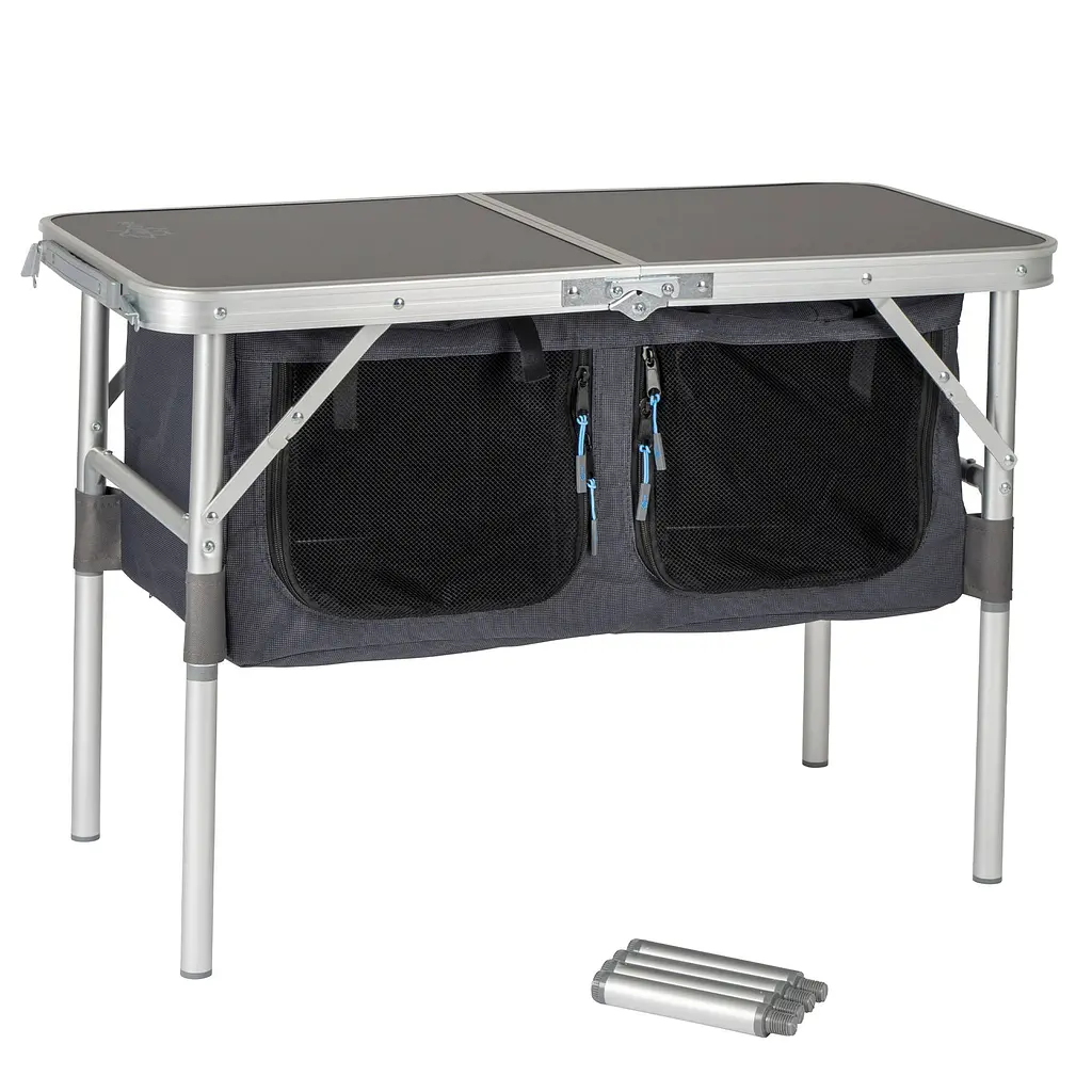 Складной стол Bo-Camp Otter 80x40 cm Anthracite (1693680), Серый - фото 2