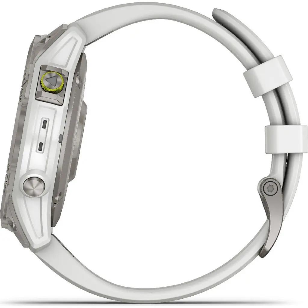 Смарт-часы Garmin Epix [Gen 2] Sapphire Edition 47mm White Titanium with Carrera White Band [010-02582-20/21] [84485] - фото 5