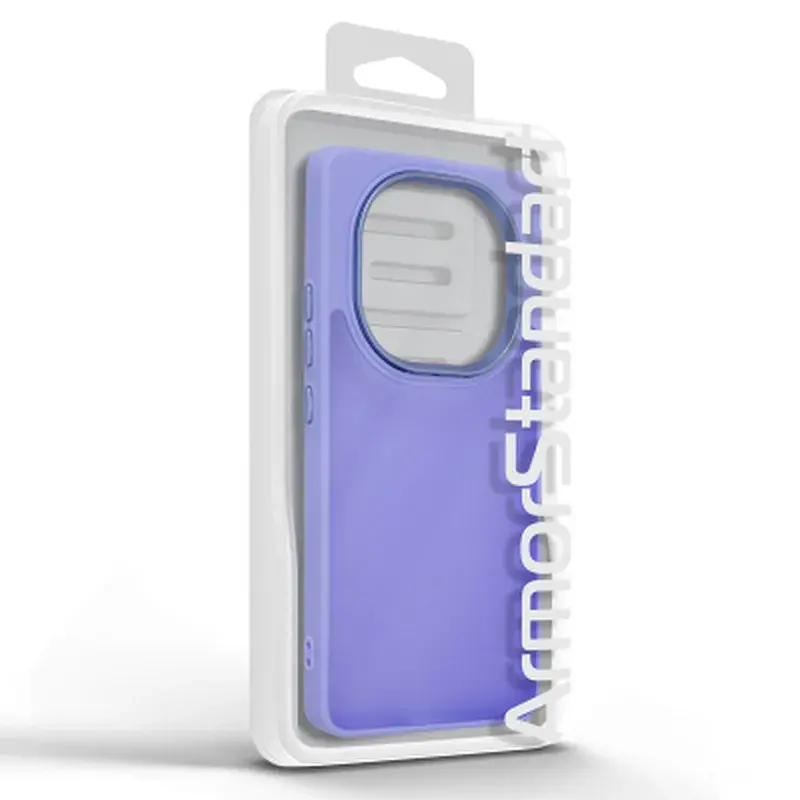 Чохол до мобільного телефона Armorstandart Frame Xiaomi Redmi Note 14 Pro 5G / Poco X7 Violet (ARM82404) - фото 3