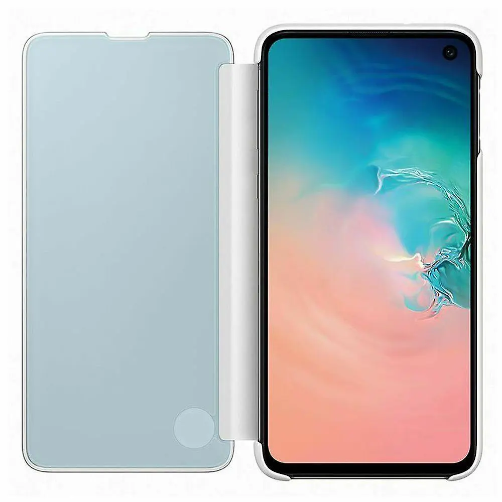 Чохол-книжка Official S-View Clear View Cover EF-ZG970CWEGRU Samsung Galaxy S10e (5.8") White - фото 2