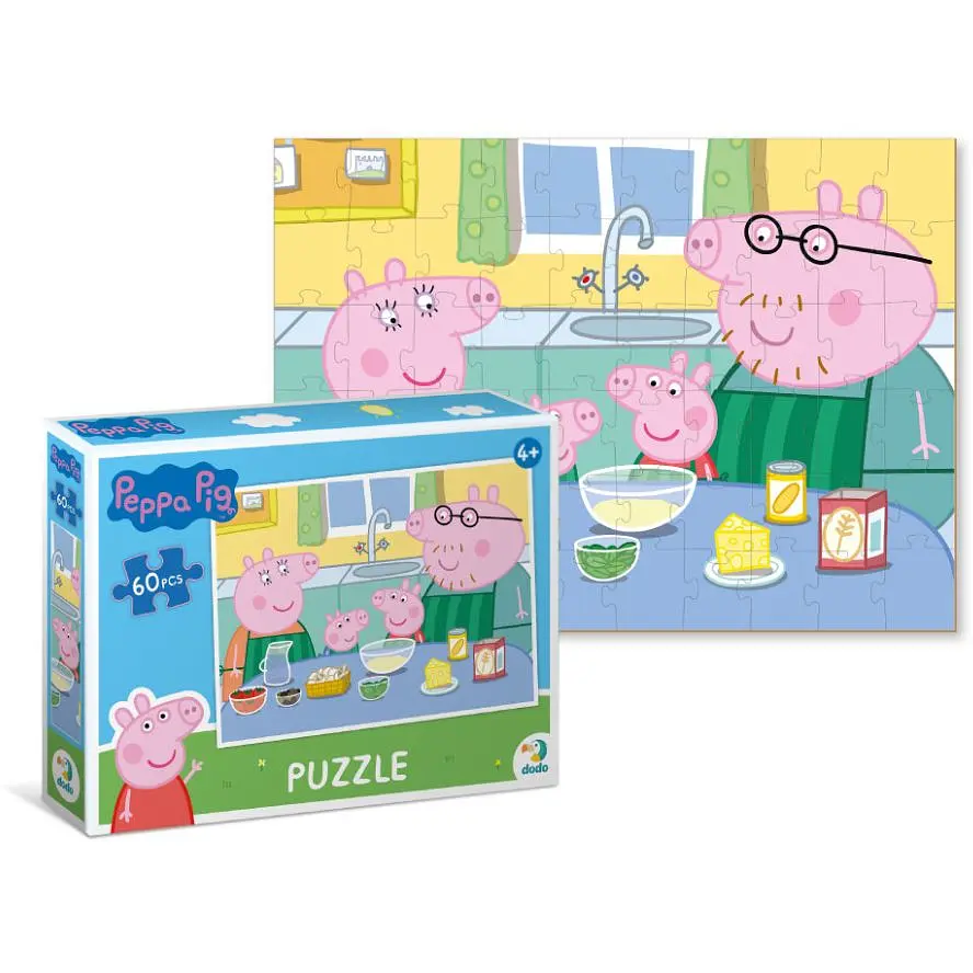 Дитячий пазл Peppa Pig DoDo Toys 200331, 60 елементів - фото 2