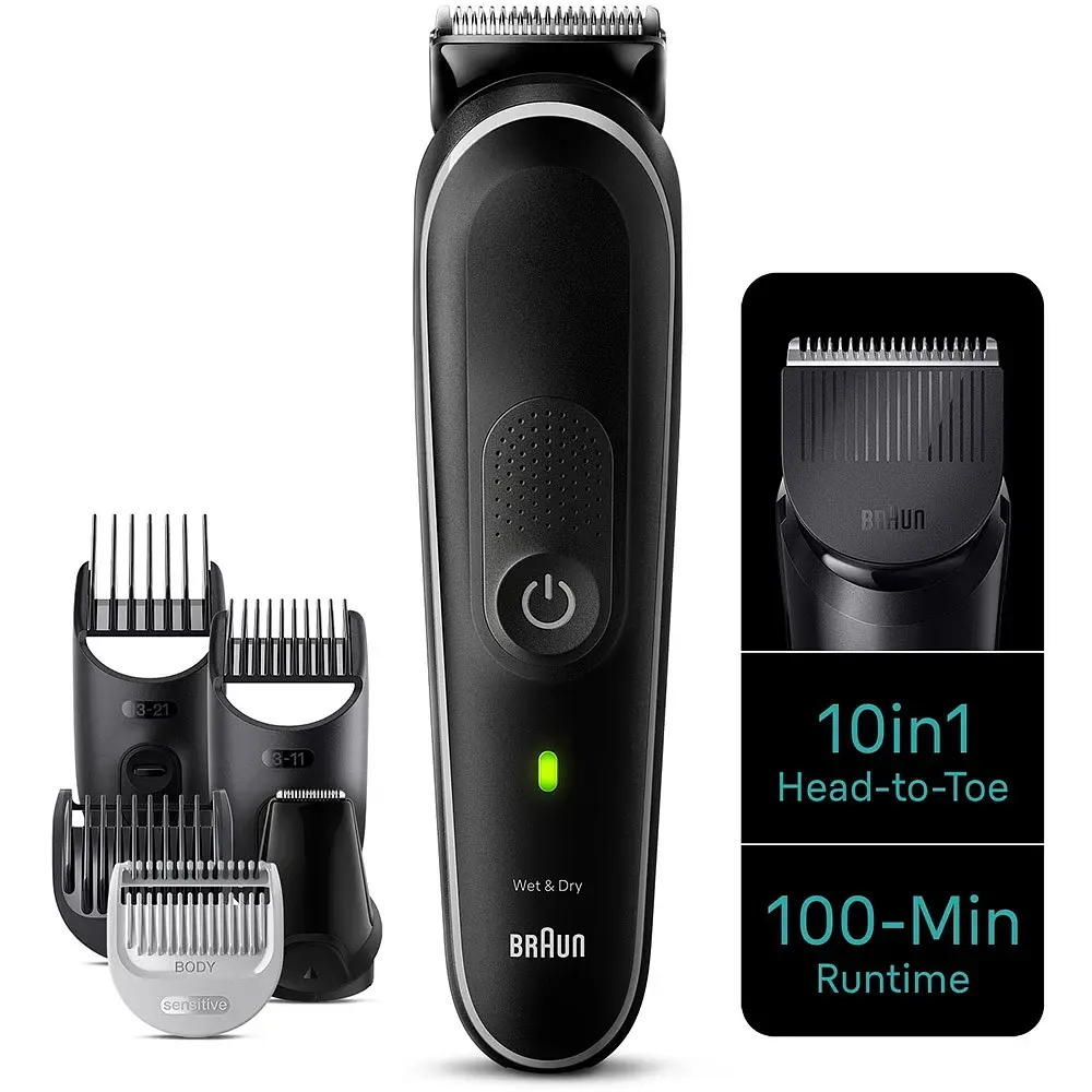 Тример Braun All-In-One Style Kit Series 5 MGK5440 Black/white UA - фото 2