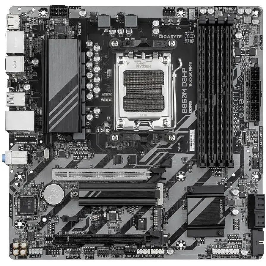 Материнська плата Gigabyte B850M D3HP - фото 3
