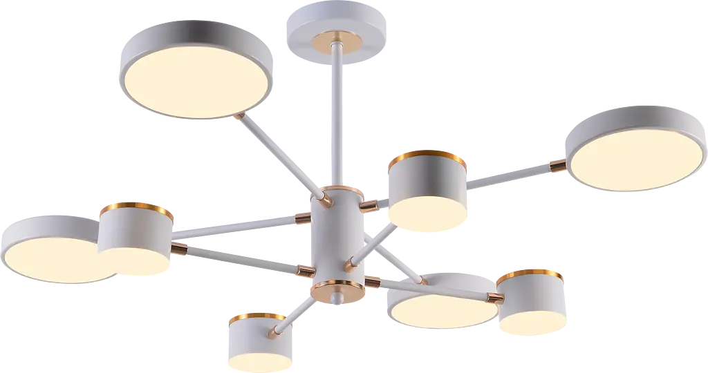 Люстра светодиодная акриловая Sirius B X13288/8 WT+FGD - фото 4