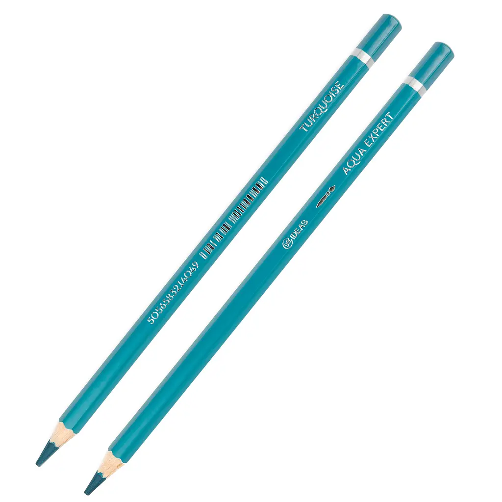Олівець акварельний 99IDEAS "Aqua Expert", Turquoise/Бірюзовий, 99AE-TURQ - фото 2