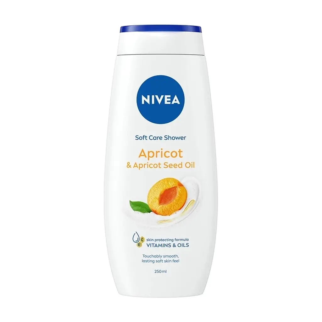 Гель для душу Nivea Apricot & Apricot Seed Oil Soft Care Shower 250 мл (9005800317533)