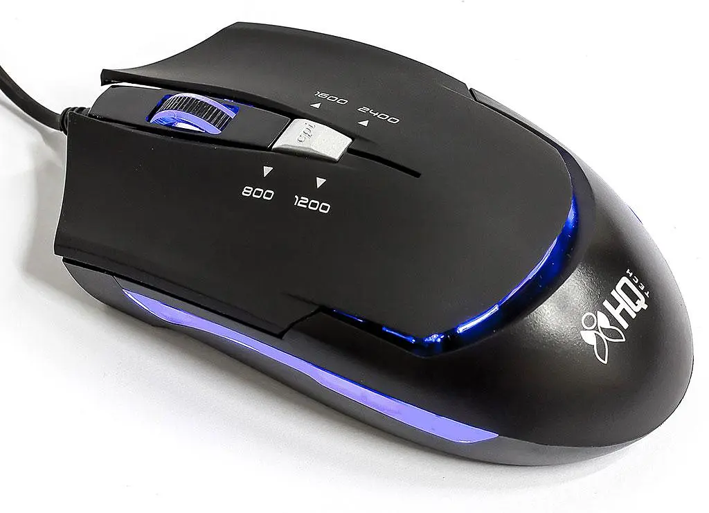 Миша HQ-Tech HQ-MV G7 USB Black - фото 2