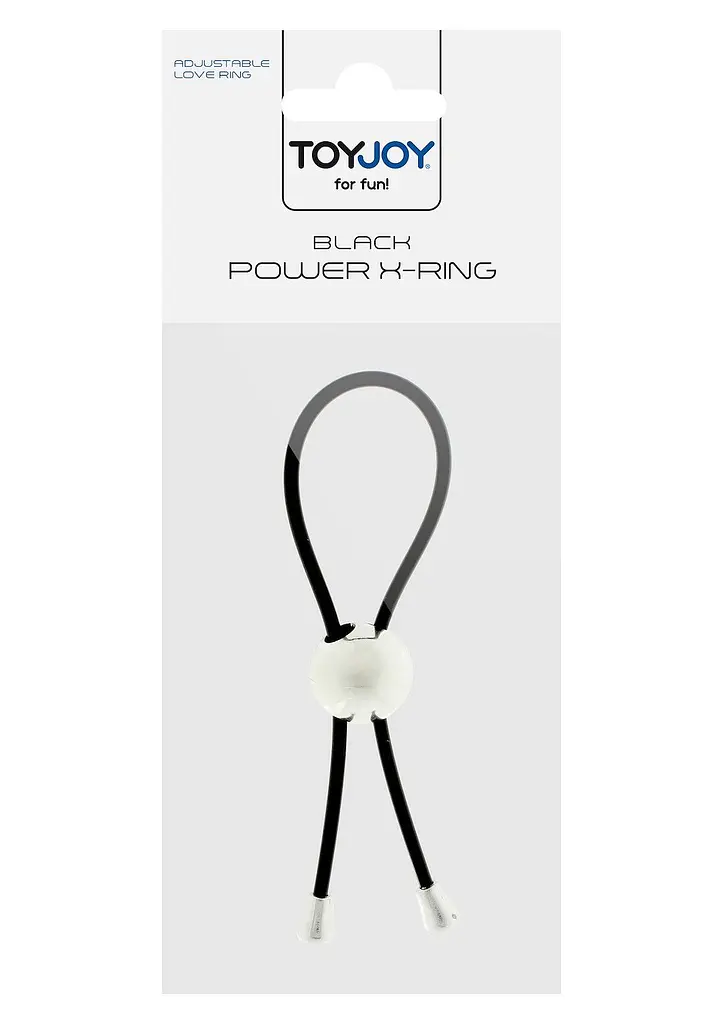 Ерекційне кільце ToyJoy Power X Ring Black (чорний) - фото 3