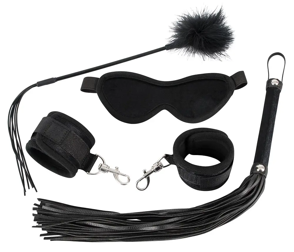 Набір БДСМ - 2491281 Bad Kitty Fetish Kit Velvet Black