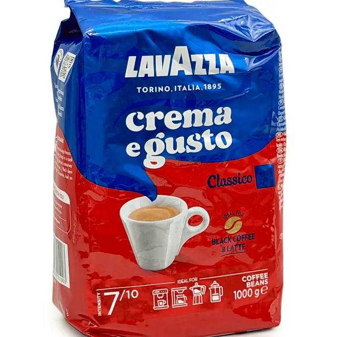 Кава в зернах Lavazza Crema e Gusto Classico 1 кг (8000070051003)